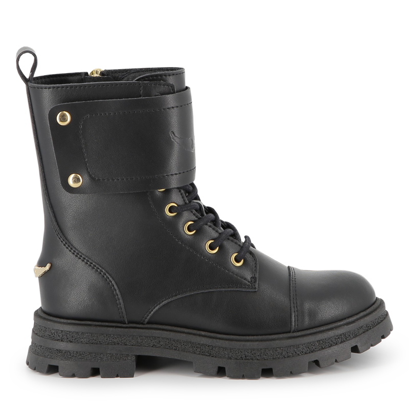 Botas de couro bovino com atacadores ZADIG & VOLTAIRE 
                    GIRL