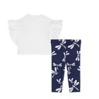 Conjunto de t-shirts e leggings KENZO KIDS 
                    GIRL