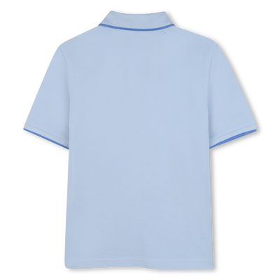 Polo liso de algod&atilde;o piqu&eacute; BOSS BOY