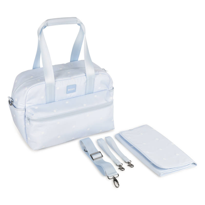 Saco muda-fraldas com fecho BOSS 
                        UNISEX