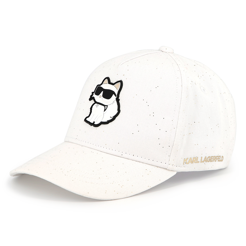 Bon&eacute; ajust&aacute;vel de algod&atilde;o KARL LAGERFELD KIDS 
                        GIRL