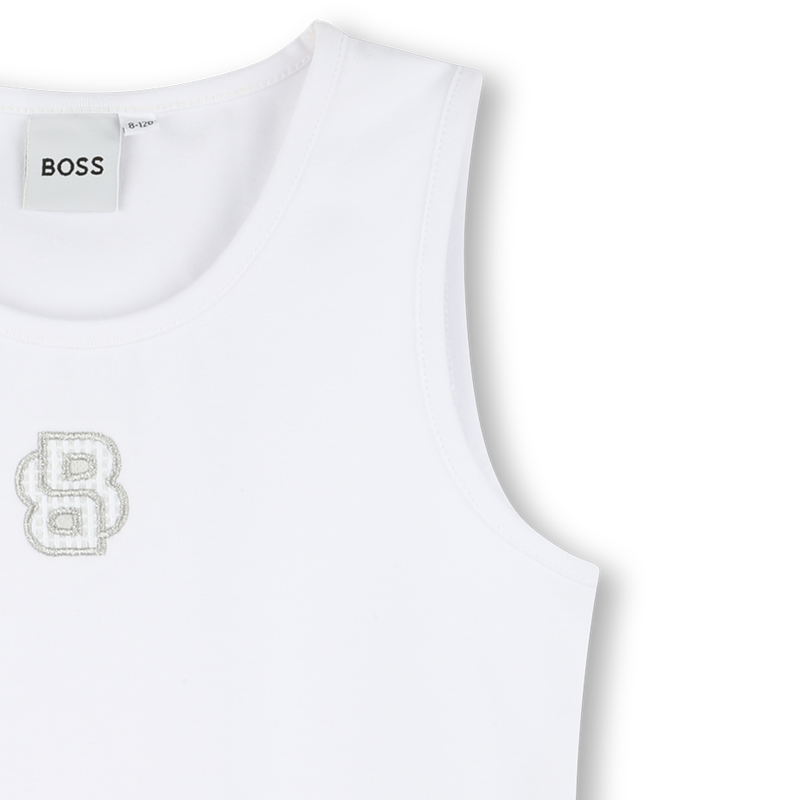 Embroidered tank top BOSS 
                    GIRL