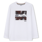Camiseta de manga longa BOSS 
                    BOY