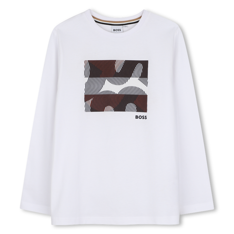 Camiseta de manga longa BOSS 
                        BOY