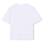 T-shirt manga curta em algod&atilde;o HUGO 
                    BOY