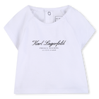 Conjunto de t-shirts e saias KARL LAGERFELD KIDS 
                    GIRL