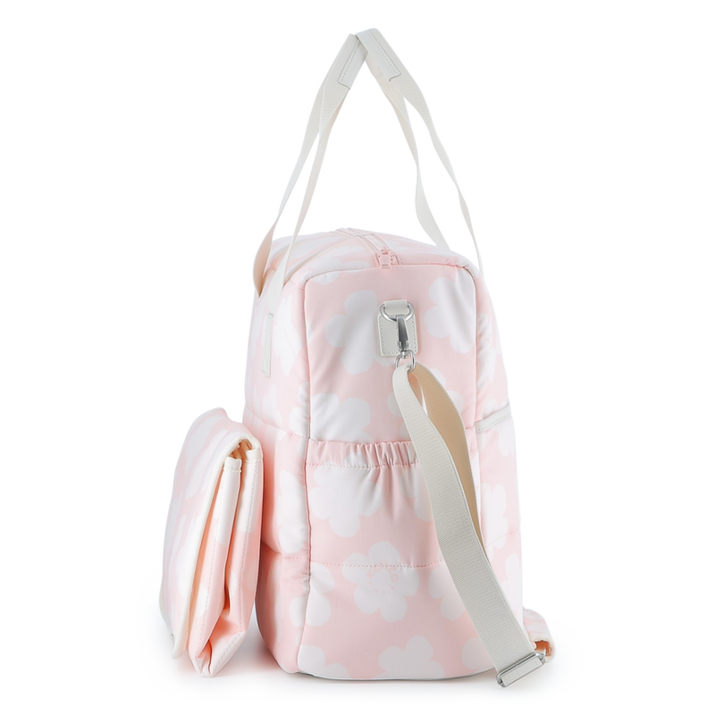 Saco de fraldas acolchoado em popelina estampada KENZO KIDS 
                    UNISEX