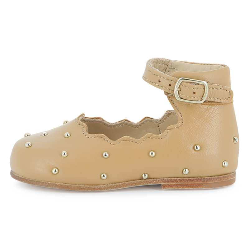 Bailarinas de pele de carneiro CHLOE 
                        GIRL