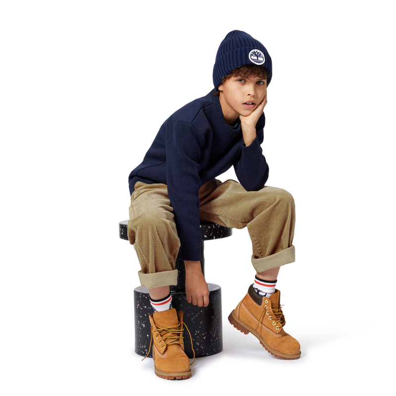 Calças de veludo cotelê TIMBERLAND 
                    BOY