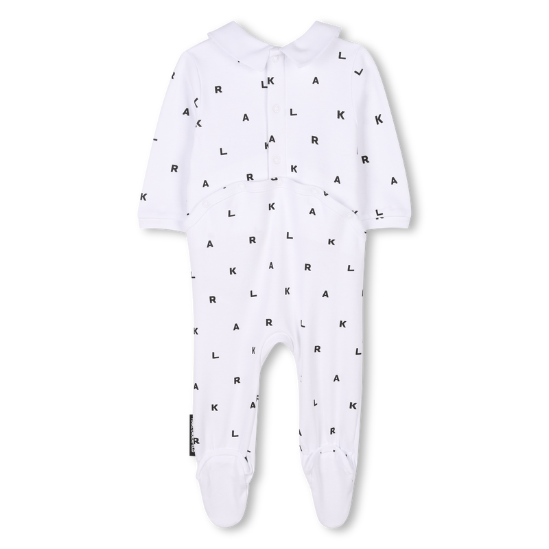 Conjunto rec&eacute;m-nascido 3 pe&ccedil;as KARL LAGERFELD KIDS 
                        BOY