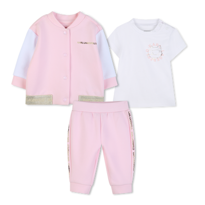 CONJUNTO JOGGER KARL LAGERFELD KIDS GIRL