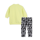 Conjunto de vestido e cal&ccedil;a KARL LAGERFELD KIDS 
                    MENINA