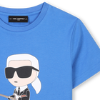 T-shirt de manga curta KARL LAGERFELD KIDS 
                    BOY