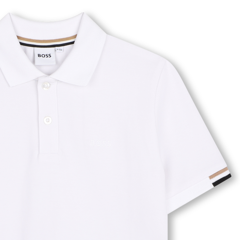 Polo de manga curta BOSS 
                        BOY