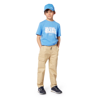 Short-Sleeved Cotton T-Shirt BOSS BOY