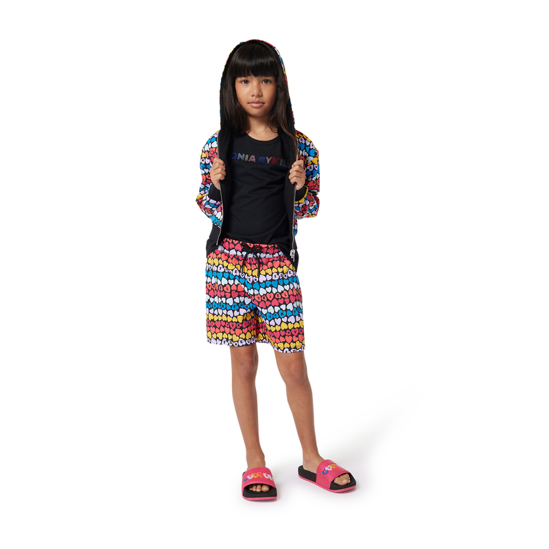 T-shirt com ilustração SONIA RYKIEL 
                    GIRL