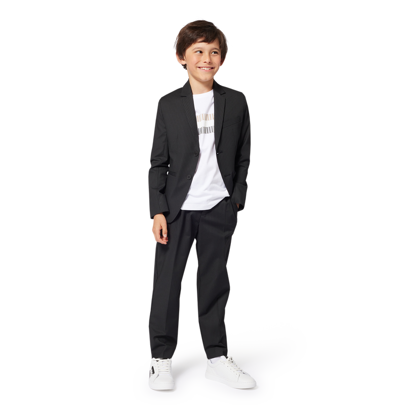 Cal&ccedil;as de fato &agrave;s riscas BOSS 
                        BOY