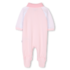 Pijama gola polo e recortes BOSS 
                    GIRL