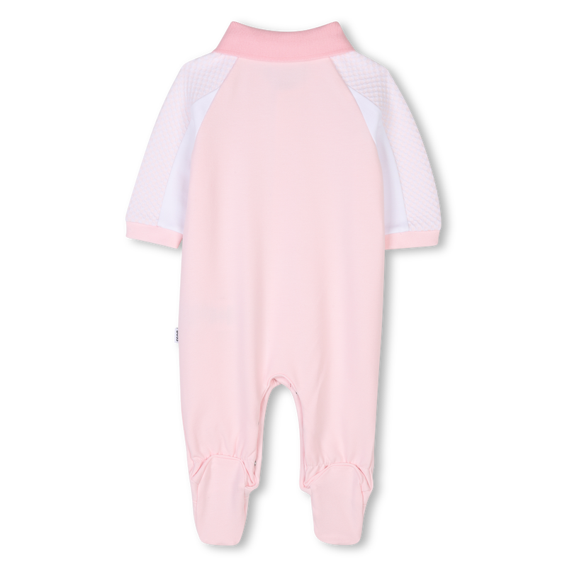 Pijama gola polo e recortes BOSS 
                        GIRL