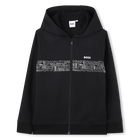 Cardigan com capuz BOSS 
                    MENINO