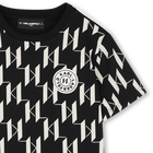 Camiseta de mangas curtas KARL LAGERFELD KIDS 
                    BOY