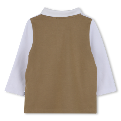 Camisa pólo de manga comprida BOSS BOY