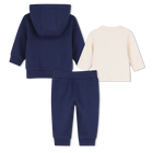Conjunto de cal&ccedil;a, cardig&atilde; e camiseta TIMBERLAND 
                    BOY