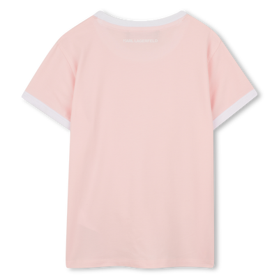 T-SHIRT DE MANGA CURTA KARL LAGERFELD KIDS GIRL