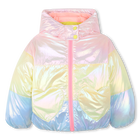 Jaqueta tricolor com capuz BILLIEBLUSH 
                    GIRL