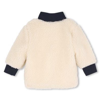Cardigan de pel&uacute;cia de poli&eacute;ster TIMBERLAND BOY