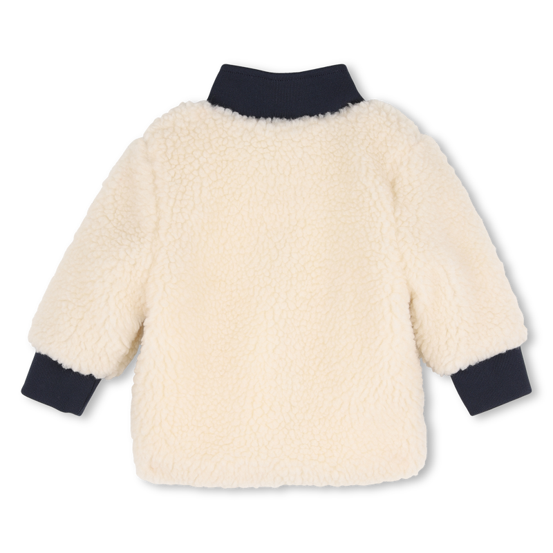 Cardigan de pel&uacute;cia de poli&eacute;ster TIMBERLAND 
                        BOY