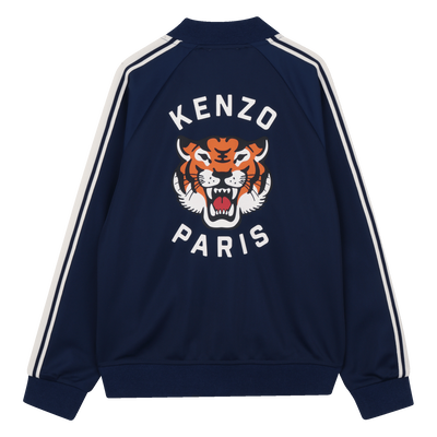 CAMISOLA DE JOGGING COM FECHO ZIP KENZO KIDS UNISEX