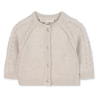 Conjunto de cardig&atilde; e cal&ccedil;as de malha MICHAEL KORS 
                    GIRL