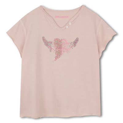 T-SHIRT DE MANGA CURTA ZADIG & VOLTAIRE GIRL