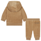 Conjunto de jogging em veludo BOSS 
                    UNISEX