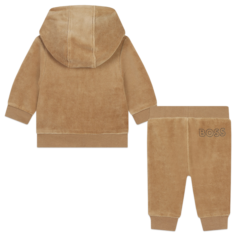 Conjunto de jogging em veludo BOSS 
                        UNISEX