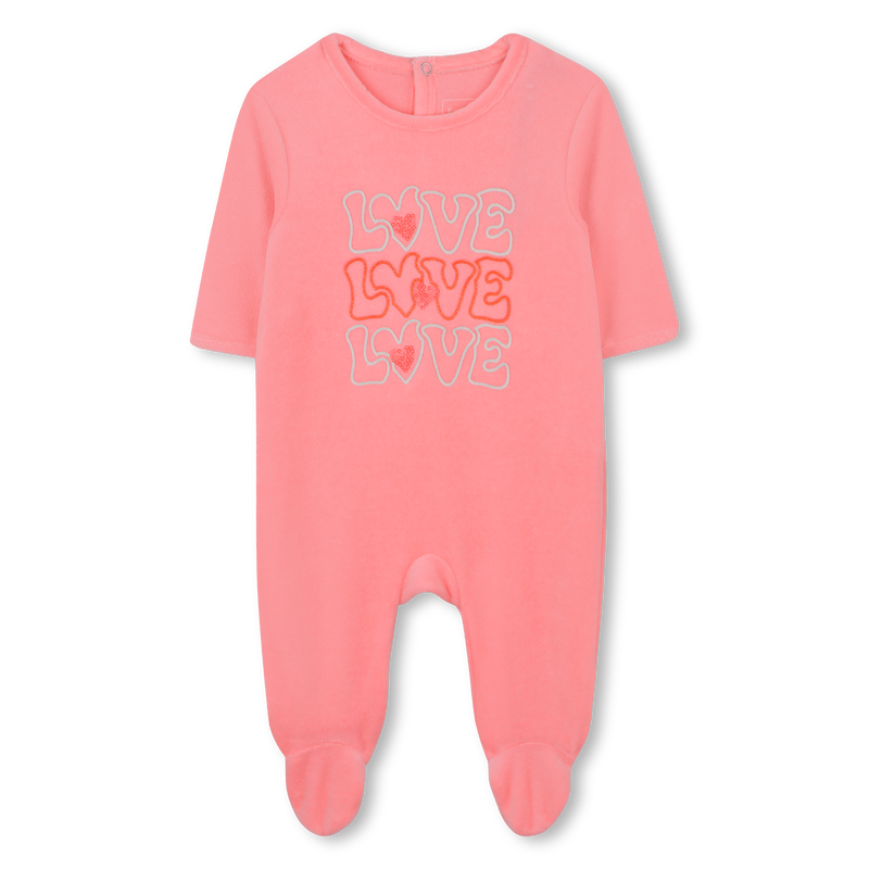 Pijama de veludo BILLIEBLUSH 
                    GIRL