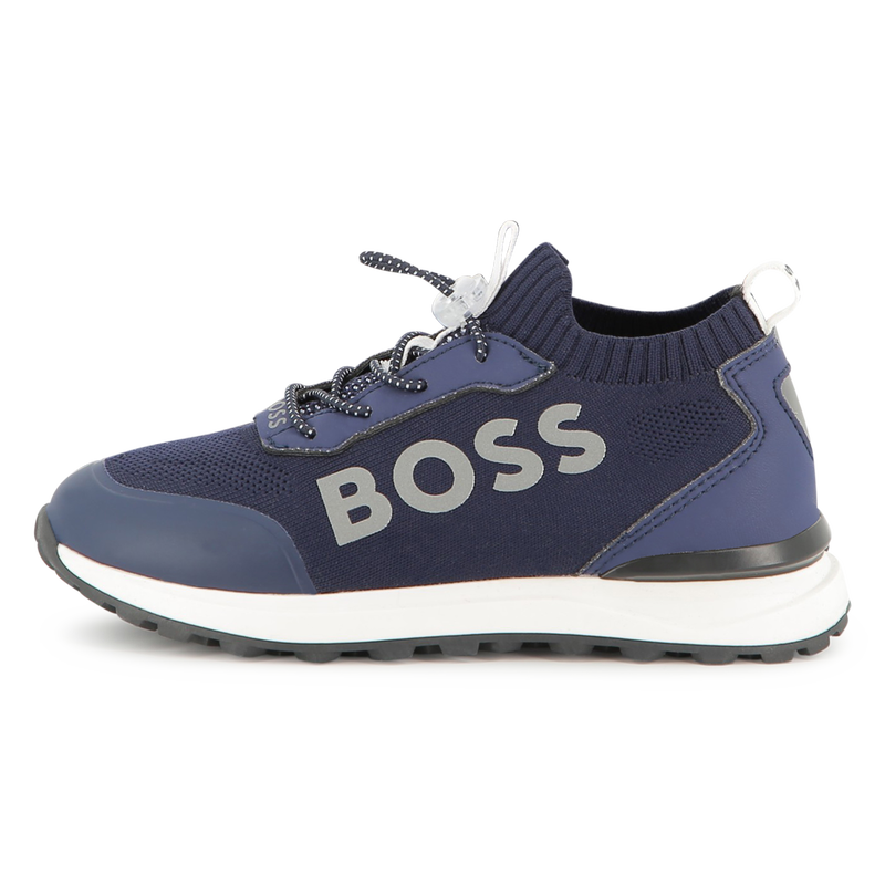 Tênis com cadarços elásticos BOSS 
                    BOY
