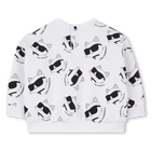 Conjunto de moletom e cal&ccedil;a KARL LAGERFELD KIDS 
                    GIRL