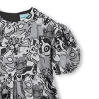 Vestido de manga bal&atilde;o KENZO KIDS 
                    MENINA