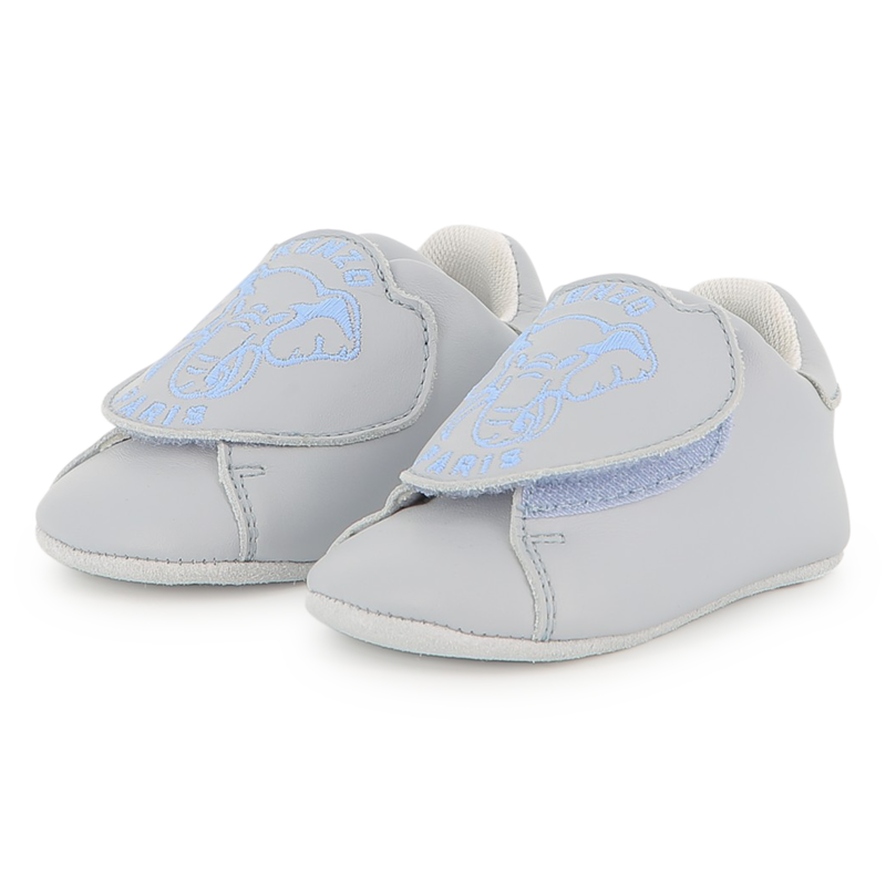 Sapatinhos de bebé em pele bovina KENZO KIDS 
                    UNISEX