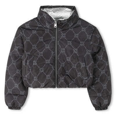 Casaco curto reversível HUGO GIRL