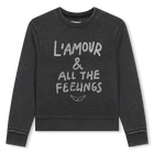 Sweatshirt de molet&atilde;o ZADIG VOLTAIRE 
                    GIRL