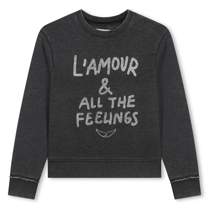 Sweatshirt de molet&atilde;o ZADIG VOLTAIRE 
                        GIRL
