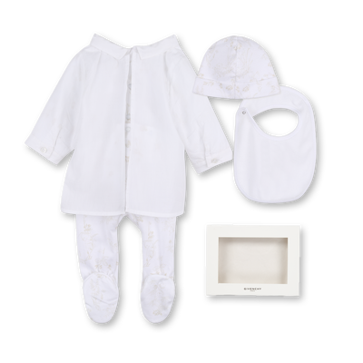 Conjunto de pijama e babador GIVENCHY UNISSEX