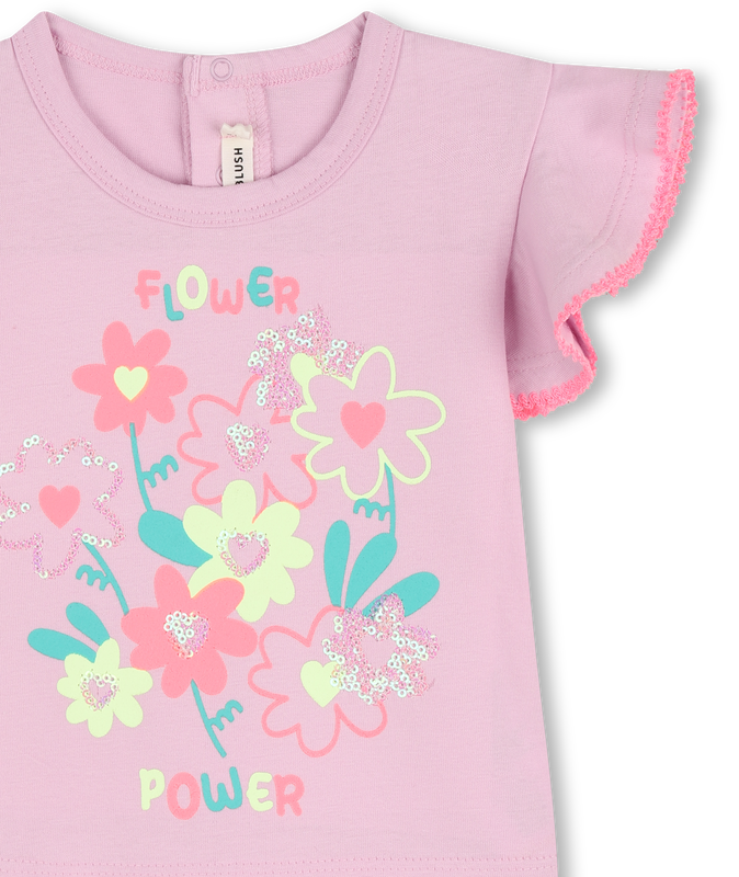 T-SHIRT DE MANGA CURTA BILLIEBLUSH 
                        GIRL