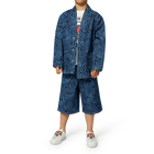 Casaco de ganga estampado KENZO KIDS 
                    UNISSEX