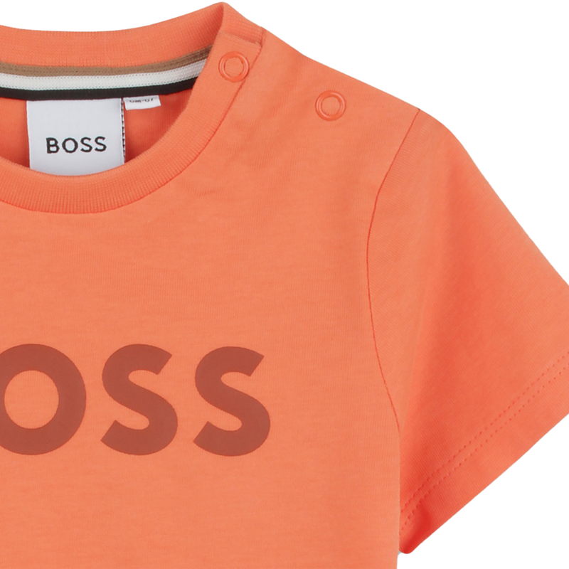 T-shirt de mangas curtas BOSS 
                        BOY