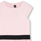Vestido de cetim KARL LAGERFELD KIDS 
                    GIRL