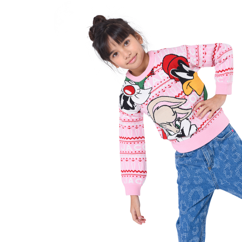Looney tunes holiday sweater THE MARC JACOBS 
                    GIRL